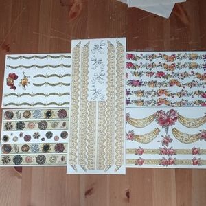 Vintage - Deadstock - Stickers - Sandy Clough - Colorbok - Sandy's Tea Society